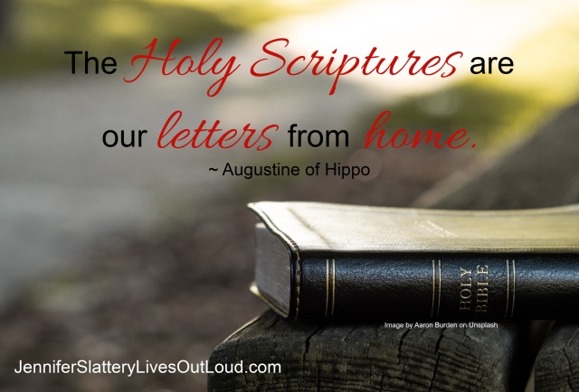 Quote regarding the Bible from Augusting of Hippo